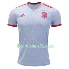 Camisolas de Futebol Espanha Equipamento Alternativa Copa do Mundo Feminino 2019 Manga Curta